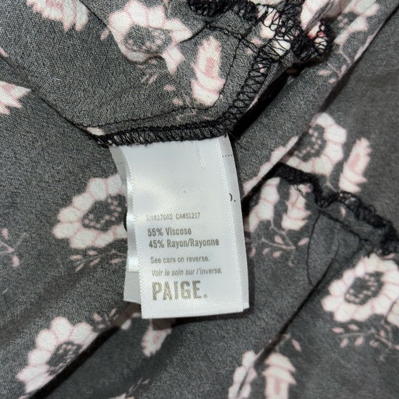 PAIGE • Christine Midi Dress Black/Ecru - Picture 14 of 16